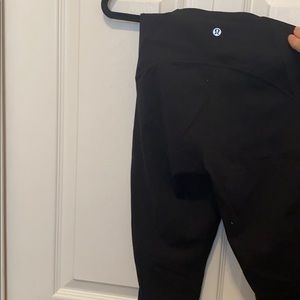 Black lululemon leggings